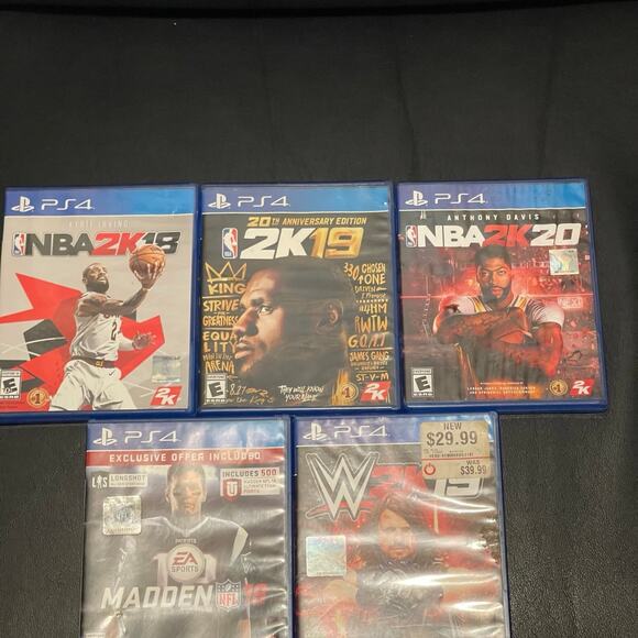 Bundle of PS4 video games 2K